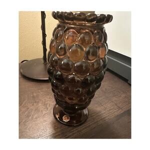 WESTMORELAND THOUSAND EYE FAIRY LAMP W/STICKER EUC